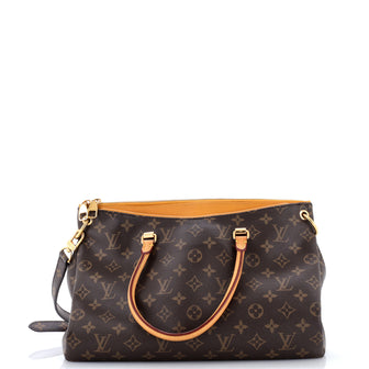 Louis Vuitton Pallas Tote Monogram Canvas with Leather