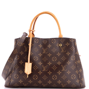 Louis Vuitton Montaigne Handbag Monogram Canvas MM