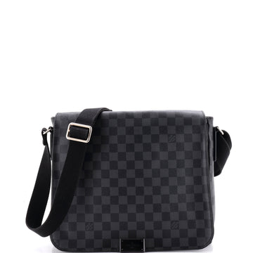 Louis Vuitton District Messenger Bag Damier Graphite GM