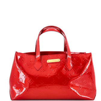 Louis Vuitton Wilshire Handbag Monogram Vernis PM