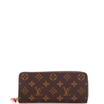 Louis Vuitton Clemence Wallet Monogram Canvas