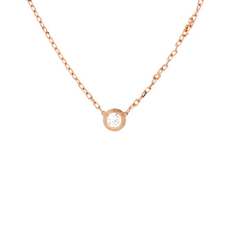 Cartier Cartier D'Amour Pendant Necklace 18K Rose Gold with Diamond Large