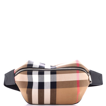 Burberry Sonny Belt Bag House Check Canvas
