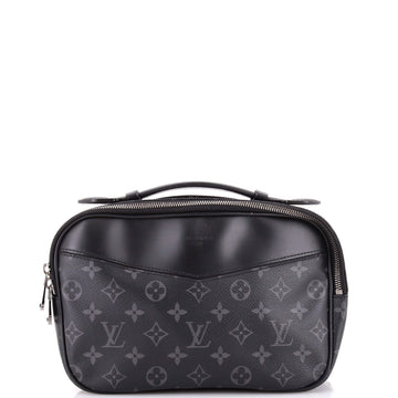 Louis Vuitton Explorer Bum Bag Monogram Eclipse Canvas