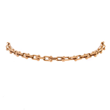 Tiffany & Co. HardWear Link Bracelet 18K Rose Gold Micro