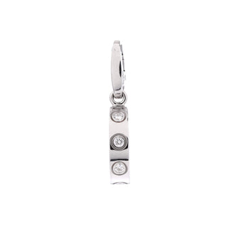 Cartier Love Pendant Charm Pendant & Charms 18K White Gold with Diamonds