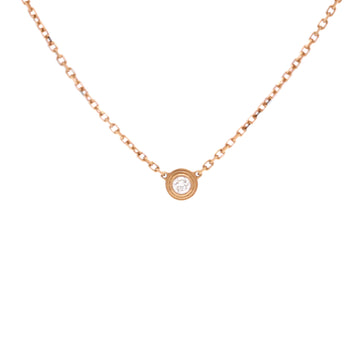 Cartier Cartier D'Amour Pendant Necklace 18K Rose Gold with Diamond XS