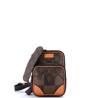 Louis Vuitton Nigo Amazone Sling Bag Limited Edition Giant Damier and Monogram Canvas