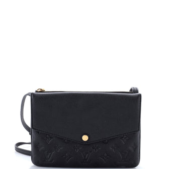 Louis Vuitton Twice Handbag Monogram Empreinte Leather