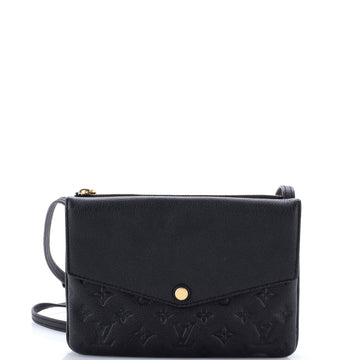 Louis Vuitton Twice Handbag Monogram Empreinte Leather