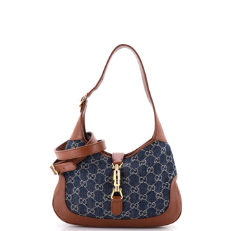 Gucci Jackie 1961 Hobo GG Denim Small
