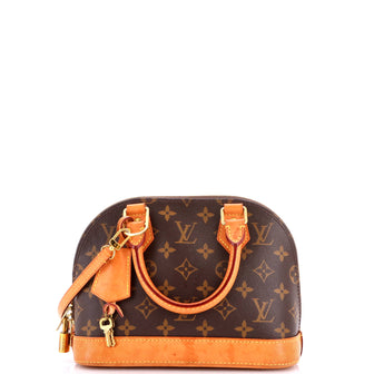 Louis Vuitton Alma Handbag Monogram Canvas BB