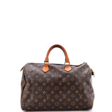 Louis Vuitton Speedy Handbag Monogram Canvas 35