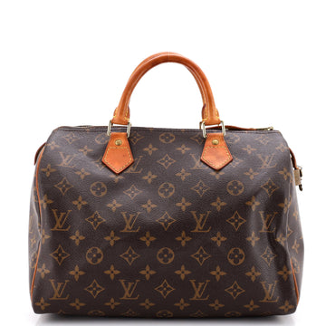 Louis Vuitton Speedy Handbag Monogram Canvas 30