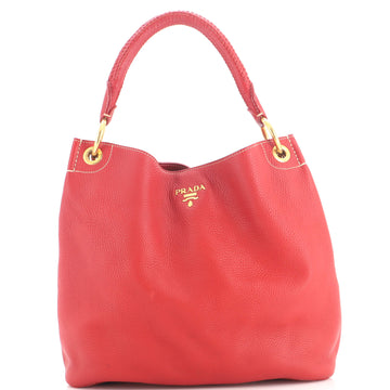Prada Rolled Hobo Vitello Daino Large