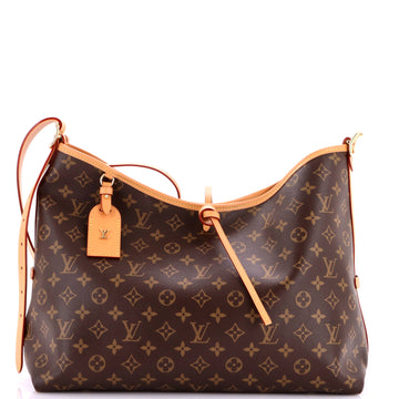 Louis Vuitton CarryAll Hobo Monogram Canvas MM