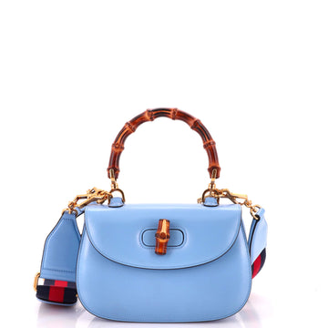 Gucci Bamboo 1947 Top Handle Bag Leather Small