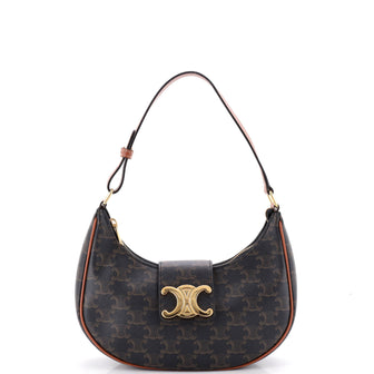Celine Ava Triomphe Bag Triomphe Coated Canvas