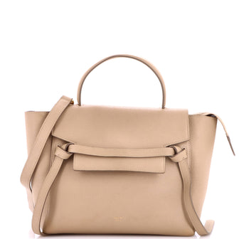 Celine Belt Bag Textured Leather Micro