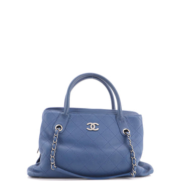 Chanel Urban Shopping Tote Quilted Caviar Small