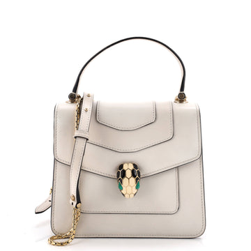 Bvlgari Serpenti Forever Top Handle Bag Leather Small