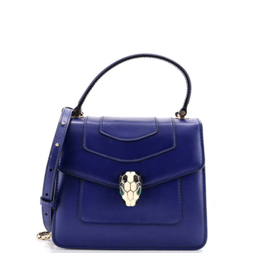 Bvlgari Serpenti Forever Top Handle Bag Leather Small
