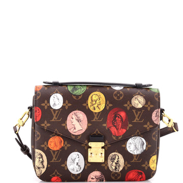 Louis Vuitton Pochette Metis Limited Edition Fornasetti Cameo Monogram Canvas