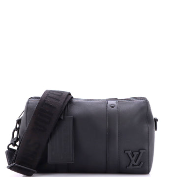 Louis Vuitton City Keepall Bag Limited Edition Aerogram Leather