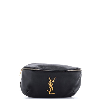 Saint Laurent Classic Monogram Belt Bag Leather