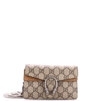 Gucci Dionysus Bag GG Coated Canvas Super Mini