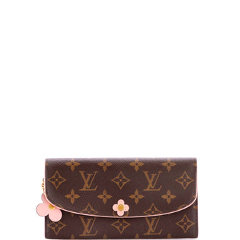 Louis Vuitton Emilie Wallet Limited Edition Blooming Flowers Monogram Canvas