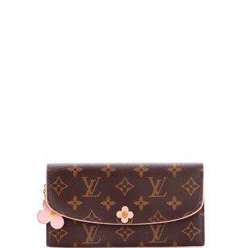 Louis Vuitton Emilie Wallet Limited Edition Blooming Flowers Monogram Canvas