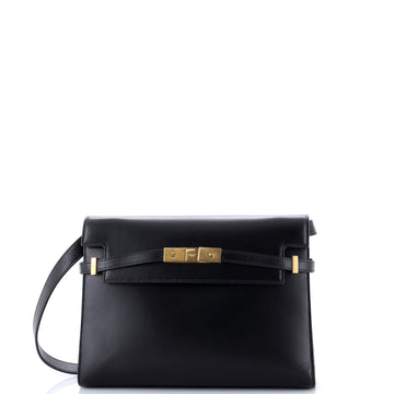 Saint Laurent Manhattan Shoulder Bag Leather Medium