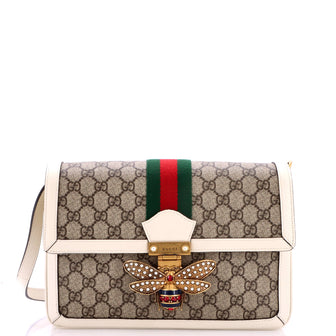 Gucci Queen Margaret Shoulder Bag GG Coated Canvas Medium