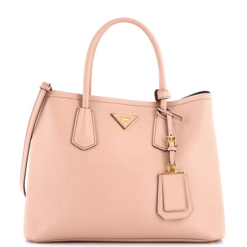 Prada Cuir Double Tote Saffiano Leather Medium