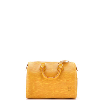 Louis Vuitton Speedy Handbag Epi Leather 25