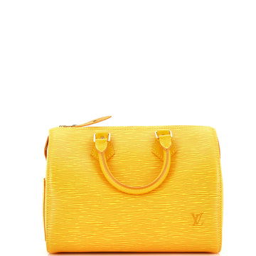 Louis Vuitton Speedy Handbag Epi Leather 25