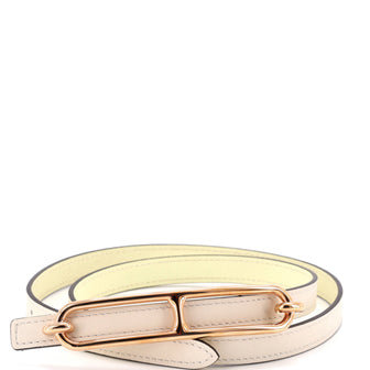 Hermes Roulis Reversible Belt Leather Thin
