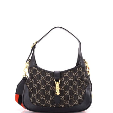 Gucci Jackie 1961 Hobo GG Denim Small