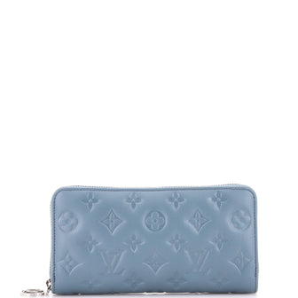 Louis Vuitton Coussin Zippy Wallet Monogram Embossed Lambskin