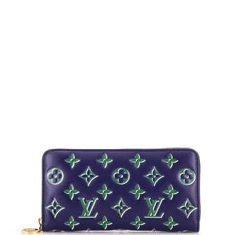 Louis Vuitton Coussin Zippy Wallet Monogram Embossed Lambskin
