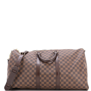 Louis Vuitton Keepall Bandouliere Bag Damier 55