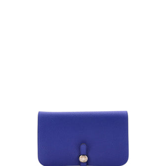 Hermes Dogon Duo Combined Wallet Leather