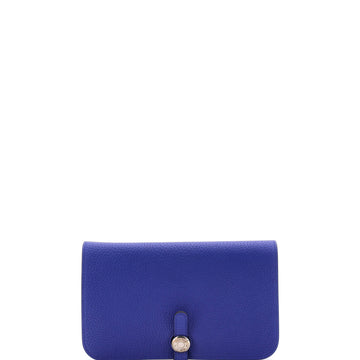 Hermes Dogon Duo Combined Wallet Leather
