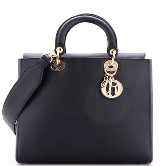 Christian Dior My ABCDior Lady D-Sire Bag Leather Medium