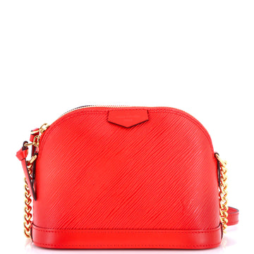 Louis Vuitton Alma Chain Handbag Epi Leather Mini