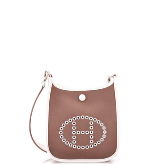 Hermes Neo Evelyne Bag Toile and Leather TPM