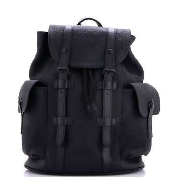 Louis Vuitton Christopher Backpack Monogram Taurillon Leather PM