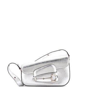 Gucci Horsebit 1955 Asymmetric Shoulder Bag Leather Small