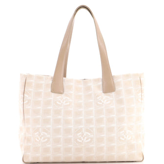 Chanel Travel Line Tote Nylon Medium